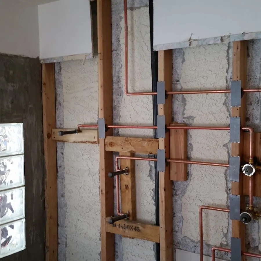 Copper pipe installation for Burst Pipe Repair in Harriman